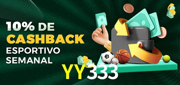 10% de bônus de cashback na YY333